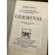 Jean de bonnot Emile Zola Germinal 1981 Exemplaire de tête Bel exemplaire état de neuf