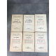 Proust Marcel Correspondance Générale Paul Brach Paris Plon 1930-1936 complet en 6 volumes