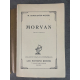 Maurice Constantin-Weyer Morvan Edition Originale Exemplaire numéroté 143 sur 180 sur papier vélin pur fil blanc