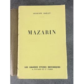 Auguste Bailly Mazarin Edition Originale Exemplaire numéroté 155 sur 200 sur vélin bibliophile