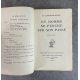 Maurice Constantin-Weyer Un Homme se Penche sur son Passé Edition Originale numéroté 60 sur 80 sur vélin pur fil lafuma