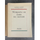 Maurice Barrès N'importe où hors du monde Edition Originale Exemplaire numéroté 65 sur 150 sur alfa navarre