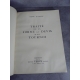 Revue Verve N° 16 le livre des tournois du Roi René reliure maroquin 1946