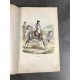 Laurent de l'Ardeche Horace Vernet Histoire de Napoléon Illustrations couleurs très frais 1840 Uniforme Militaria Empire