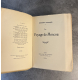 Georges Duhamel Le voyage de Moscou Edition Originale Exemplaire numéroté sur grand papier pur fil Montgolfier