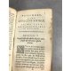 Descartes René Passiones Animae Philosophie Edition originale 1650 Elzevier Amsterdam Des passions de l'âme