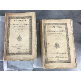 Mémoires de Robert Guillemard sergent en retraite Edition originale 1826 Empire Napoléon Campagnes