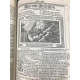 Bible Biblia Martin Luther Nuremberg 1720 1 fort volume in folio nombreuses gravures, reliure estampée sur ais de boisdu temps.