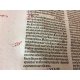 Important Incunable Strasbourg 1487 reliure d'Epoque rubriqué Bibliophilie Georg Husner Speculum exemplorum