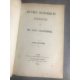 Alsace Strasbourg Grandidier Oeuvres inédites exemplaire Rodolphe Reuss avec son ex libris a Chaque tome