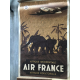 Guerra Air France grande affiche originale Afrique occidentale Afrique Equatoriale