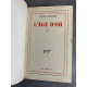 Herbart Pierre L'age d'or Edition originale le N° 41 de seulement 45 sur pur fil seul grand papier maroquin à bandes .