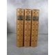 Jean de Bonnot Dartagnan Mémoires 3 volumes reliure cuir collector