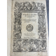 Jean Papon Le premier, 2e 3eme Notaire éditions originales très rares 1576-1578 chez Jean de Tournes fort bel exemplaire.