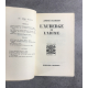 André Chamson L'auberge de l'abime édition originale exemplaire numéroté sur alfa