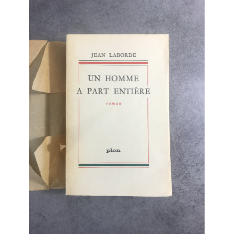 Jean Laborde Un homme à part entière édition originale exemplaire numéroté 25 sur 140 sur fleur d'alfa