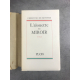 Christine de Rivoyre L'alouette au miroir édition originale exemplaire numéroté 104 sur 180 sur alfa