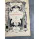 Dumas Alexandre Maurice Leloir Illustrateur La dame de Monsoreau Reliures cuir maroquin 2 grands volumes illustrés