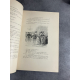 Dumas Alexandre Maurice Leloir Illustrateur La dame de Monsoreau Reliures cuir maroquin 2 grands volumes illustrés