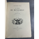 Dumas Alexandre Maurice Leloir Illustrateur La dame de Monsoreau Reliures cuir maroquin 2 grands volumes illustrés