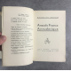 Nicolas Ségur Anatole France anecdotique édition originale exemplaire numéroté 8 sur 25 pur fil Montgolfier