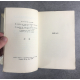 Nicolas Ségur Anatole France anecdotique édition originale exemplaire numéroté 8 sur 25 pur fil Montgolfier
