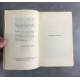 Georgette Leblanc Souvenirs 1895-1918 édition originale exemplaire numéroté sur alfa