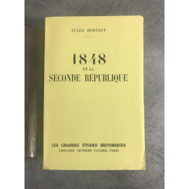 Jules Bertaut 1848 et la Seconde République édition originale exemplaire numéroté 148 sur 200 sur alfax Navarre