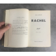 Jean Prévost Rachel édition originale exemplaire numéroté 157 sur 200 sur vélin