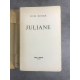 Luise Rinser Juliane édition originale française exemplaire numéroté 83 sur 180 sur alfa