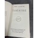 Paul Claudel Collection Bibliothèque de la pléiade Théâtre T1 et 2 épuisé dans cette édition.