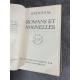 Bibliothèque de la Pléiade Stendhal Romans Tome 1 15 janvier 1947 le rouge et le noir Armance Lucien leuwen