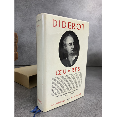 Bibliothèque de la Pléiade Diderot edition d'André Billy Epuisé , très propre 1965