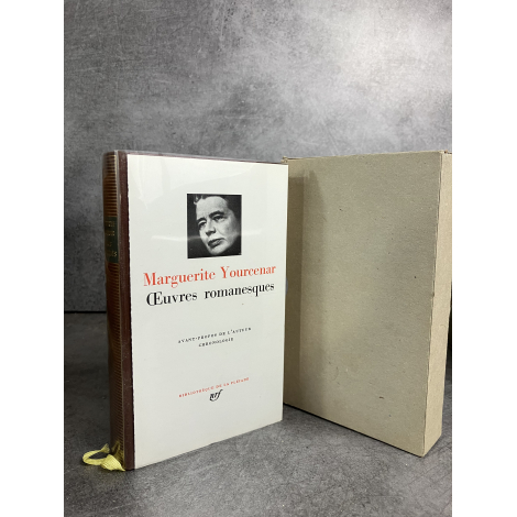 Bibliothèque de la Pléiade Yourcenar Margueritte Oeuvres romanesques premiere edition 1982