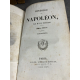 Norvins Histoire de Napoléon Reliures emblématiques aigle impérial gravures et cartes