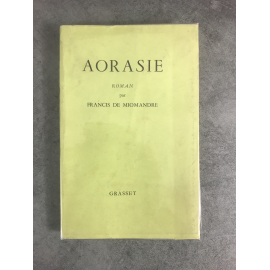 Francis de Miomandre Aorasie exemplaire du service de presse non coupé