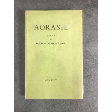 Francis de Miomandre Aorasie exemplaire du service de presse non coupé