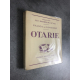 Francis de Miomandre Otarie exemplaire de l'édition originale du service de presse avec envoi de l'auteur