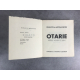 Francis de Miomandre Otarie exemplaire de l'édition originale du service de presse avec envoi de l'auteur