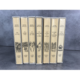 Beraud Henri Oeuvres illustrées La belle édition complet en 7 volumes Lyon Steinlen Leroy Collot Broché