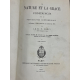 Reliure à l'aigle impérial La nature et la grace naturalisme contemporain 1867 plein veau aux armes