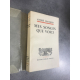 André Maurois Mes songes que voici édition originale exemplaire numéroté sur alfa