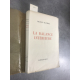 Charles Maurras La balance intérieure édition originale exemplaire numéroté sur alfa torpes