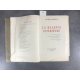 Charles Maurras La balance intérieure édition originale exemplaire numéroté sur alfa torpes