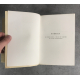 Anatole France Poésies Les poèmes dorés - Idylles et légendes corinthiennes exemplaire non coupé numéroté sur vélin du marais