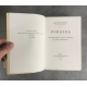 Anatole France Poésies Les poèmes dorés - Idylles et légendes corinthiennes exemplaire non coupé numéroté sur vélin du marais