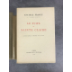 Anatole France Le puits de Sainte Claire exemplaire numéroté sur vélin du marais