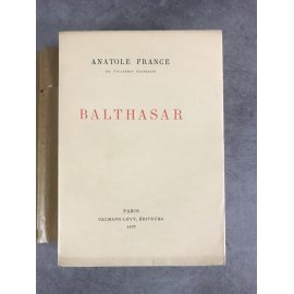 Anatole France Balthasar exemplaire numéroté sur vélin du marais