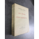 Anatole France Les désirs de Jean Servien exemplaire numéroté sur vélin du marais