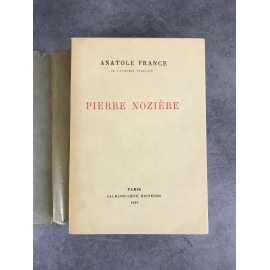 Anatole France Pierre Nozière exemplaire numéroté sur vélin du marais